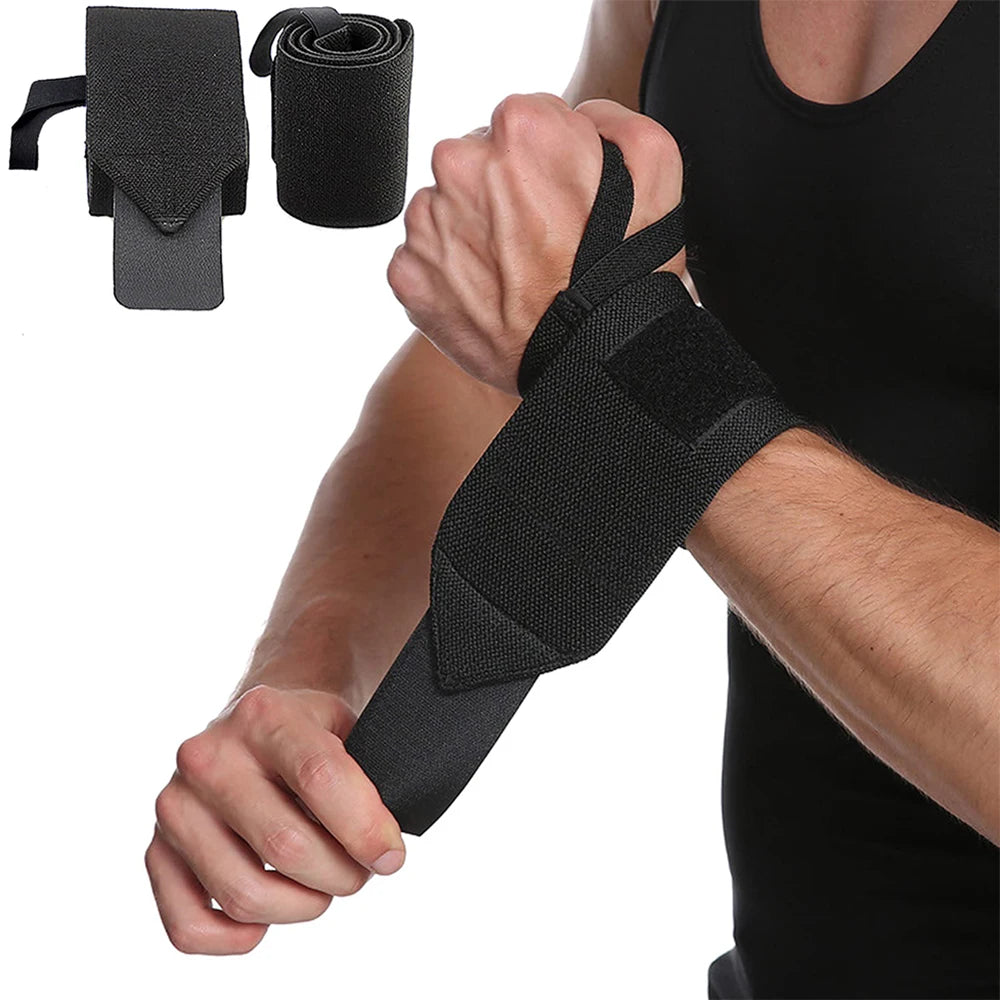 LiftScore Wrist Wraps – Adjustable Support for Push Days