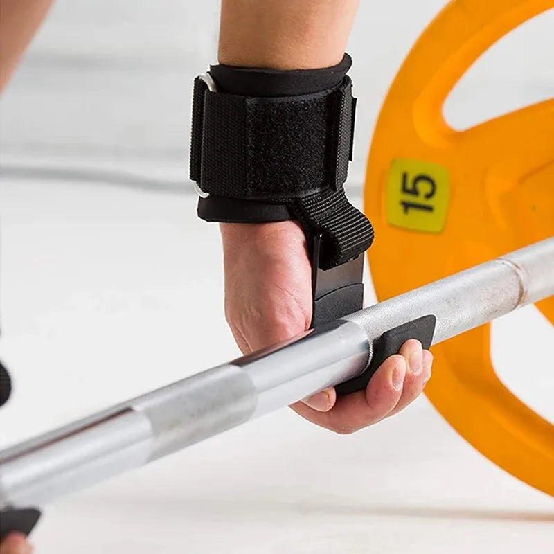 Lifting Hook Grips with Wrist Support