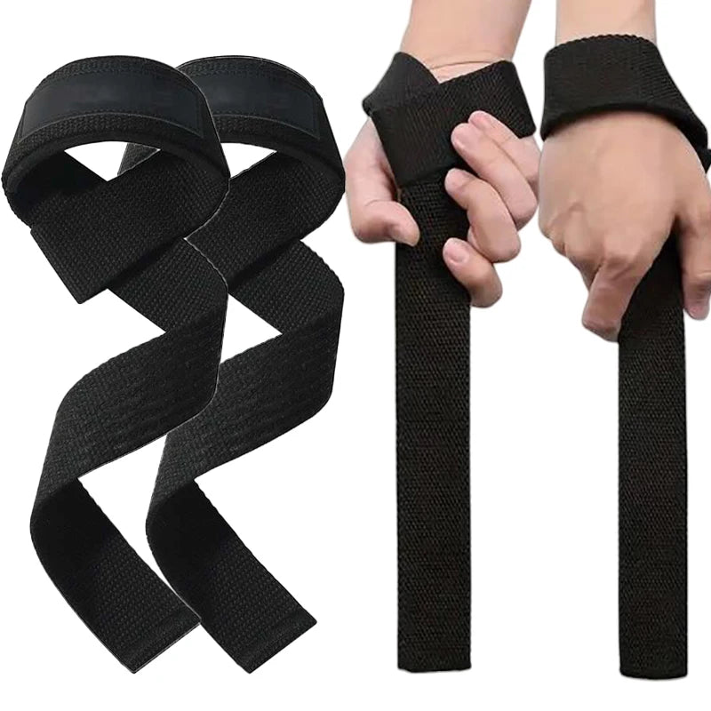 Lifting Wrist Straps for Pull & Back Days